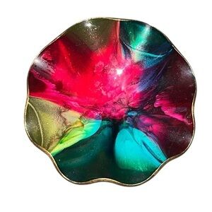 Vintage Seetusee Glassware Mayfair Canada M 72 Pig Skin Backed